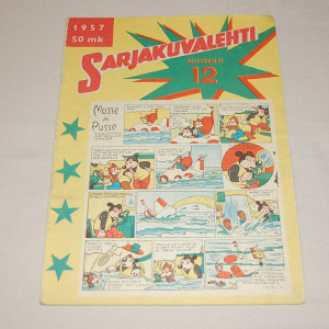 Sarjakuvalehti 12 - 1957